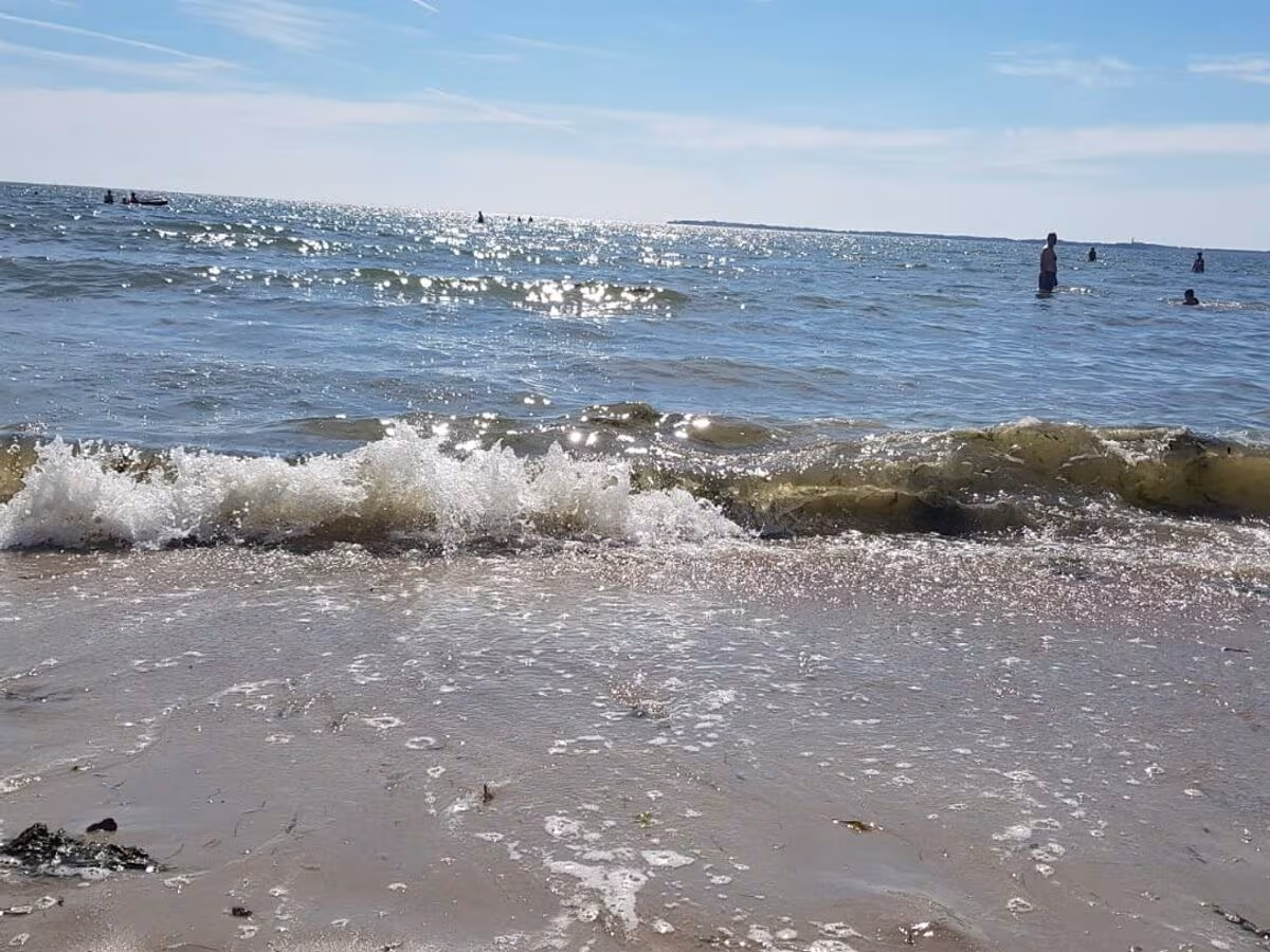 Sommerlicher Strandtag auf Föhr